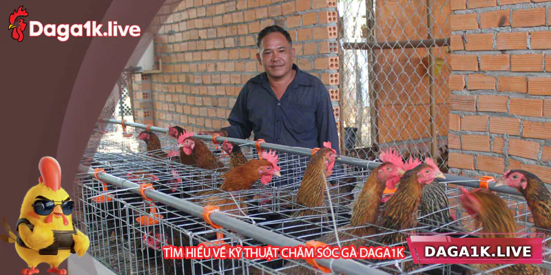 Tìm hiểu về kỹ thuật chăm sóc gà Daga1k